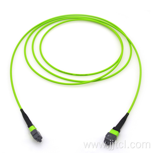 MPO Trunk cable 12F 24f OM5 Lime 3.0mm